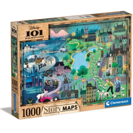 Puzzle 101 Dalmatas Disney 1000pzs