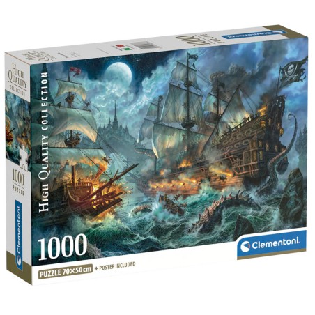 Puzzle Pirates Battle 1000pzs