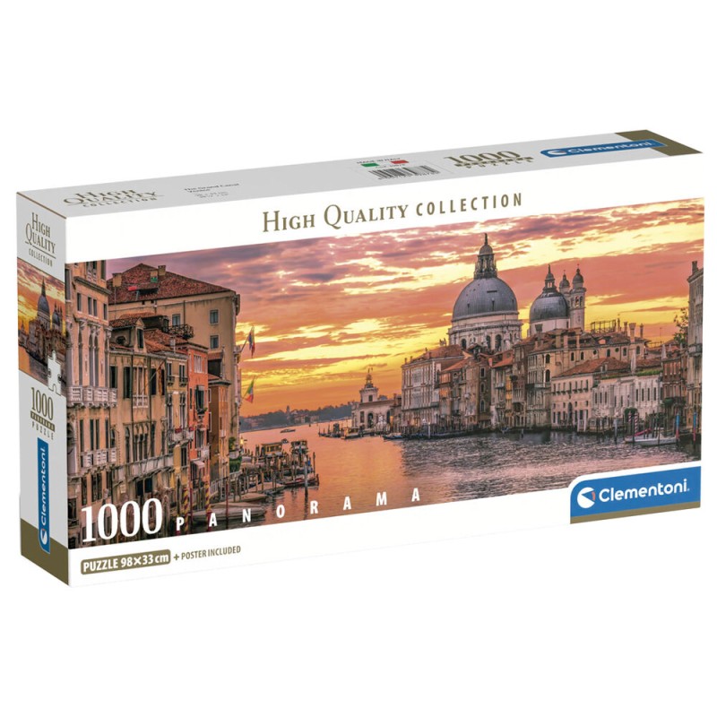 Puzzle panorama The Grand Canal-Venice 1000pzs