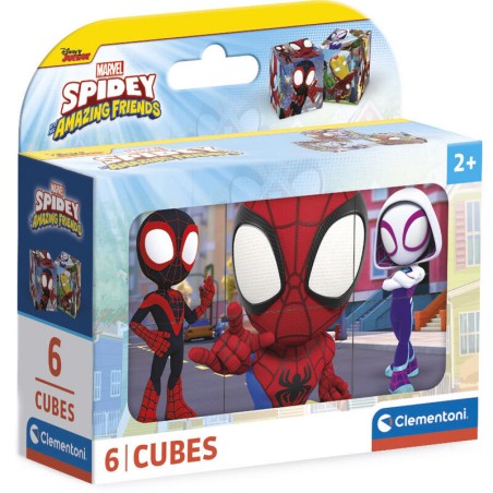 Puzzle cubo Spidey and His Amazing Friends Marvel 6pzs