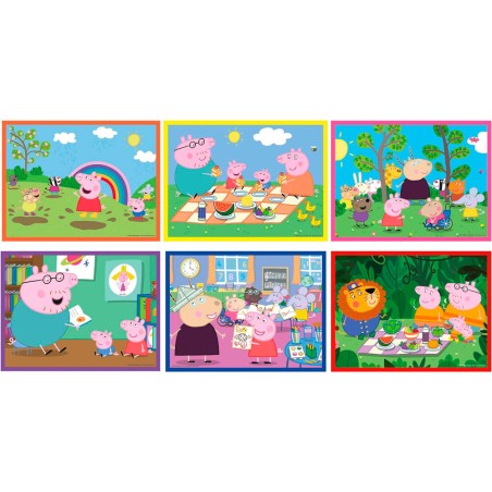 Puzzle cubo Peppa Pig 12pzs