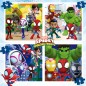 Puzzle maleta Spidey Amazing Friends Marvel 6-9-12-16pzs