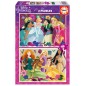 Puzzle Princesas Disney 2x48pzs