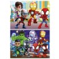 Puzzle Spidey Amazing Friends Marvel 2x48pzs