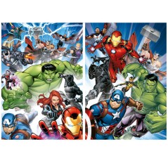 Puzzle Vengadores Avengers Marvel 2x100pzs