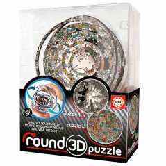 Puzzle Round 3D Charles Fazzino