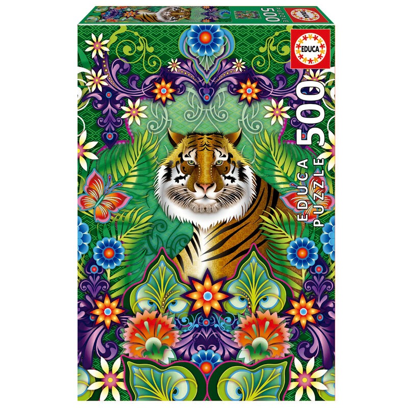 Puzzle Tigre de Bengala, Catalina Estrada 500pzs