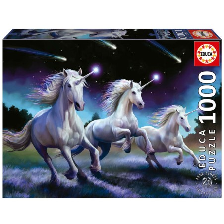 Puzzle Unicornios, Anne Stokes 1000pzs