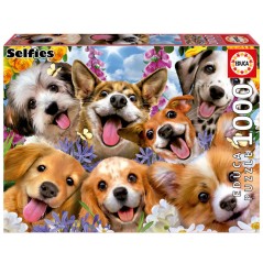 Puzzle Selfie de Perritos 1000pzs