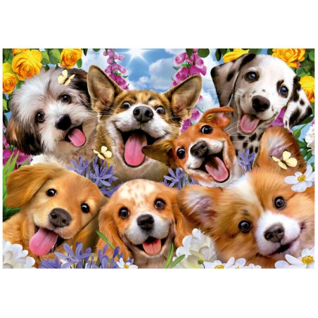 Puzzle Selfie de Perritos 1000pzs