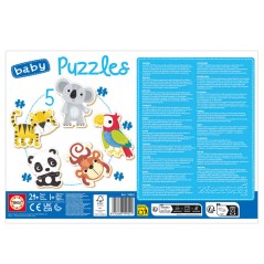 Puzzle Fauna Salvaje 2-5pzs