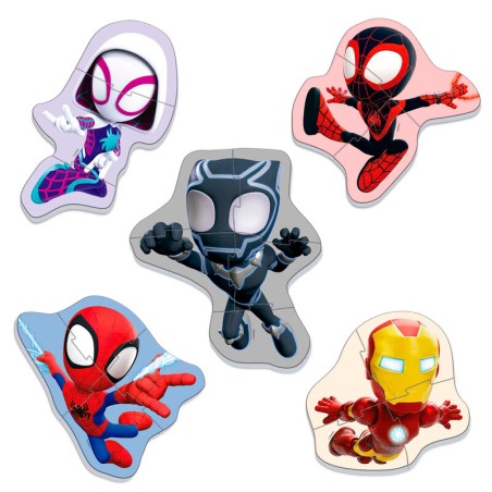 Puzzle Spidey Amazing Friends Marvel 3-5pzs