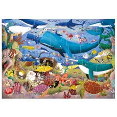 Puzzle Max Animales Bajo el Mar 28pzs