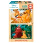 Puzzle El Rey Leon Disney madera 2x25pzs