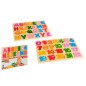 Puzzle madera Letras Numeros surtido