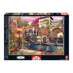 Puzzle Romance en Venecia 3000pzs