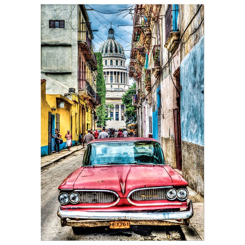 Puzzle Coche en la Habana 1000pzs