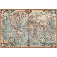 Puzzle El Mundo, Mapa Politico 1000pzs