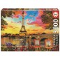 Puzzle Puesta de Sol en Paris 3000pzs