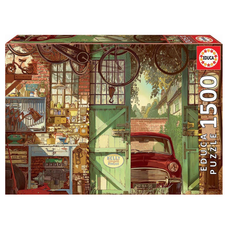 Puzzle Old Garage Arly Jones 1500pzs