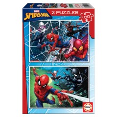 Puzzle Spiderman Marvel 2x100pzs