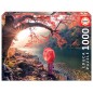 Puzzle Amanecer en el Rio Karsura Japon 1000pzs