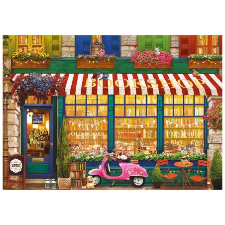 Puzzle Libreria Vintage 4000pzs