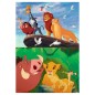 Puzzle El Rey Leon Disney 2x48pzs