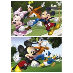 Puzzle Mickey and Friends Disney 2x48pzs