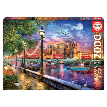 Puzzle Londres al Atardecer, Dominic Davison 2000pzs