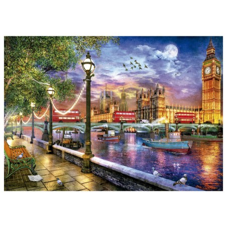 Puzzle Londres al Atardecer, Dominic Davison 2000pzs