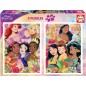 Puzzle Princesas Disney 2x500pzs