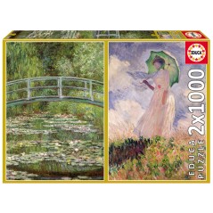 Puzzle Monet 2x1000pzs