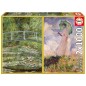 Puzzle Monet 2x1000pzs