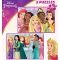 Puzzle Princesas Disney 2x100pzs