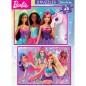 Puzzle Barbie 2x48pzs