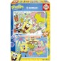 Puzzle Bob Esponja 2x100pzs