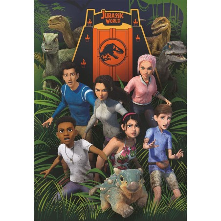 Puzzle Camp Cretaceous Jurassic World 104pzs