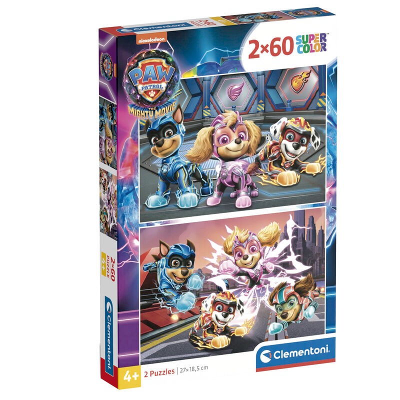Puzzle Patrulla Canina Paw Patrol 2x60pzs
