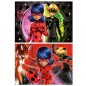 Puzzle Prodigiosa Ladybug 2x48pzs