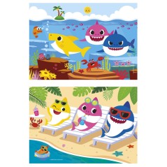 Puzzle Baby Shark 2x20pzs