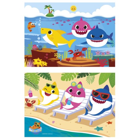 Puzzle Baby Shark 2x20pzs