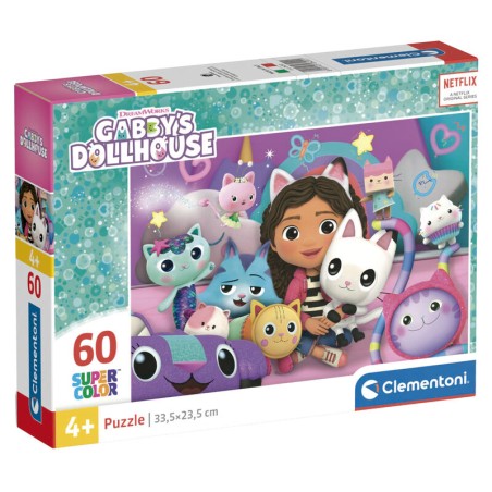 Puzzle La Casa de Muñecas de Gabby 60pzs