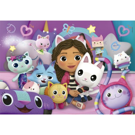 Puzzle La Casa de Muñecas de Gabby 60pzs