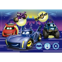 Puzzle Batwheels DC Comics 2x60pzs