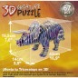 Puzzle 3D Creature Triceratops 67pzs