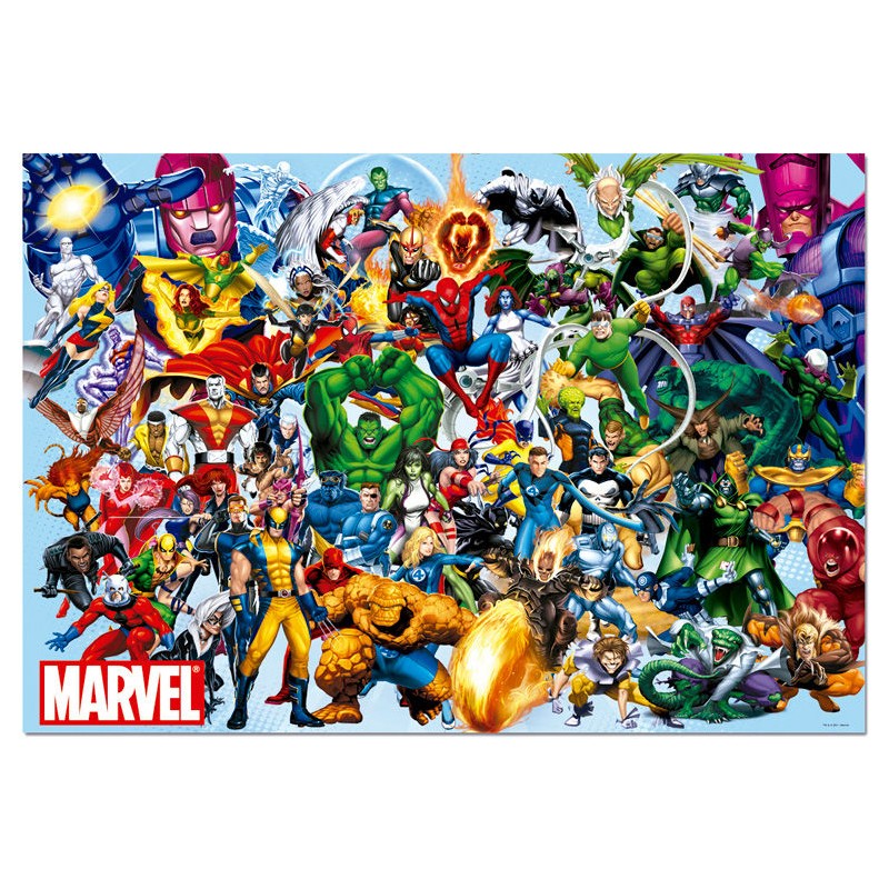 Puzzle Heroes de Marvel 1000pzs