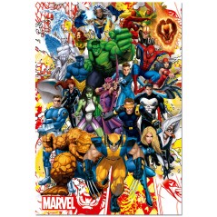 Puzzle Heroes de Marvel 500pzs