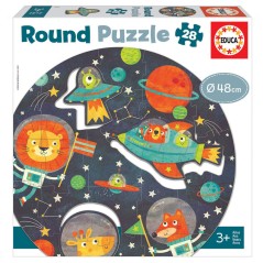 Puzzle Round El Espacio 28pzs