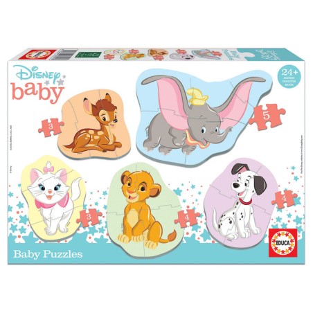 Puzzle Animals Disney 3-5pzs